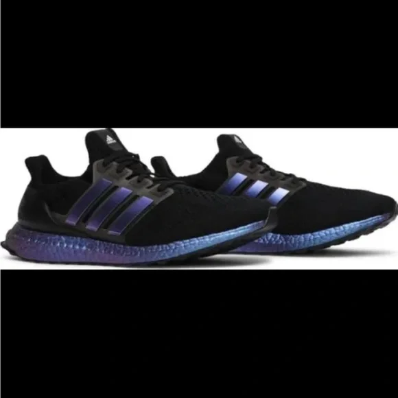 adidas Ultraboost 5.0 DNA 'Black Metallic Blue' | Men's Size 9